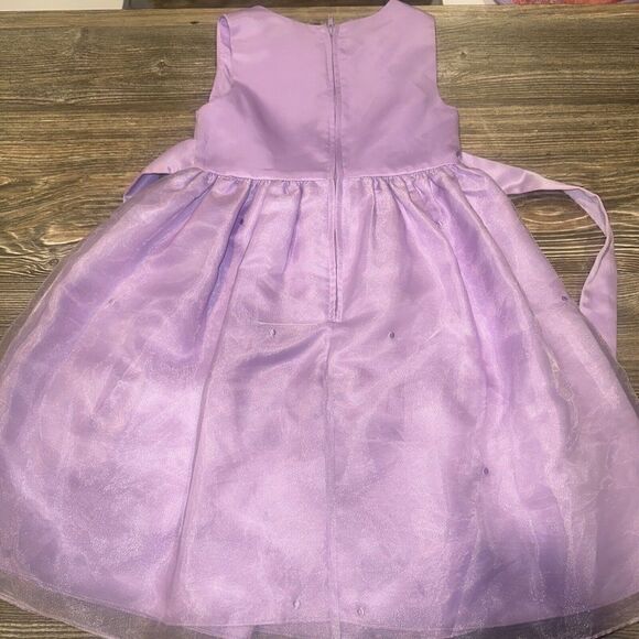 Rare Edition Girl Bow Lavender Dress Size 4. Underlining. NWOT. - Picture 7 of 7